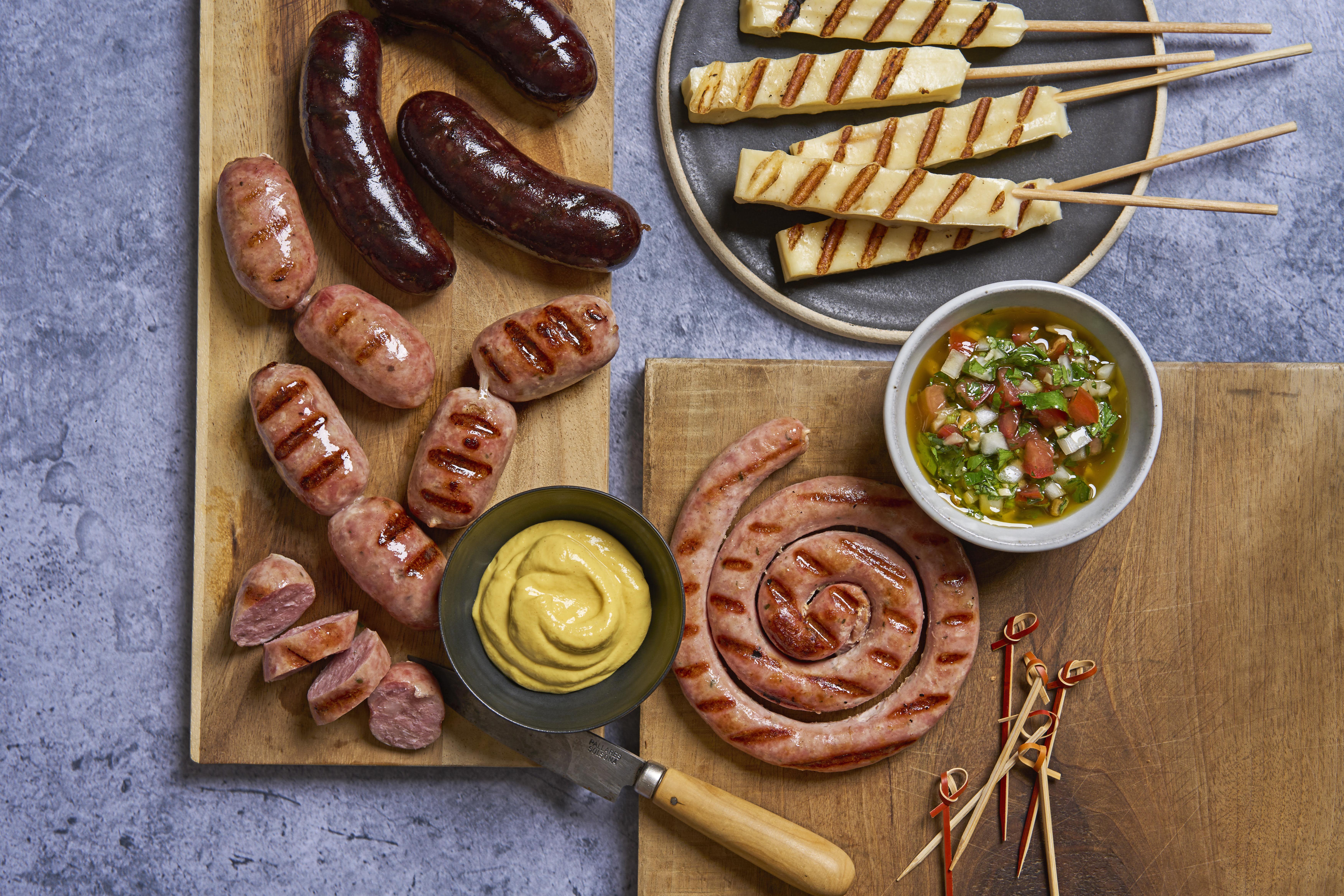 Recipes Grilled Sausage Board - Wild Fork Foods