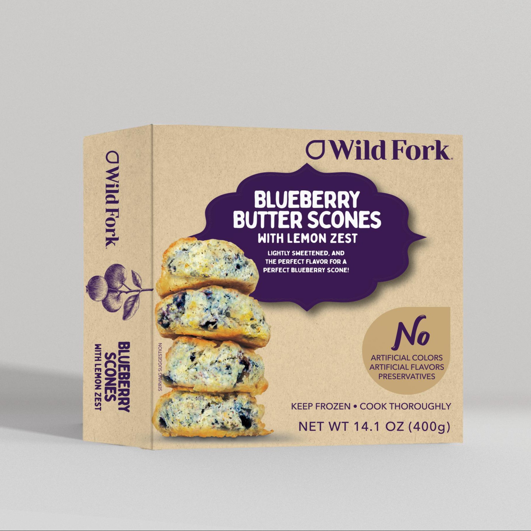 Blueberry Butter Scones