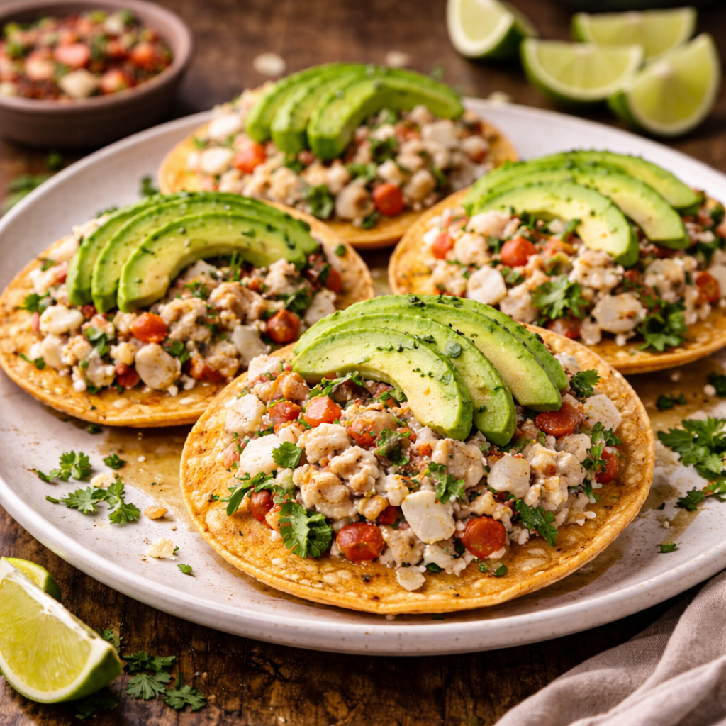 Tostadas de Jaiba