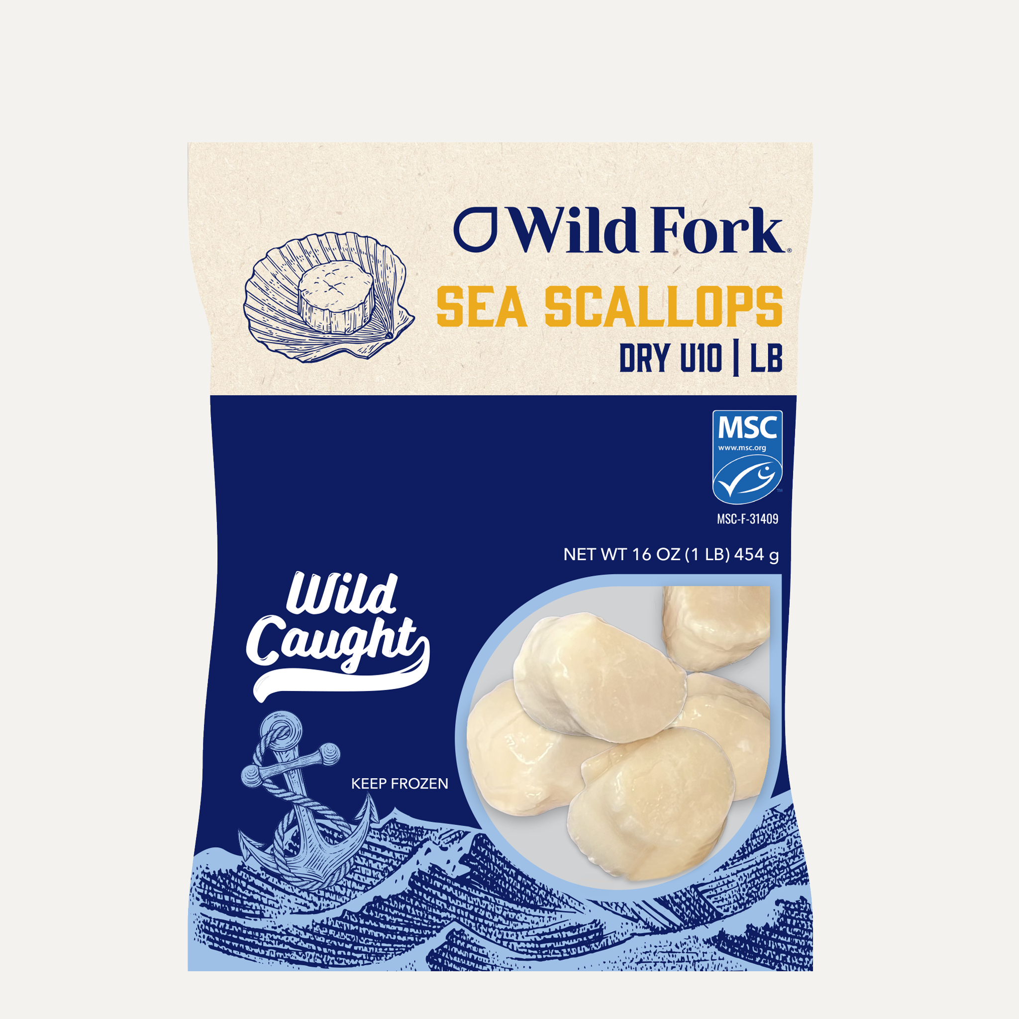 6386 PACKAGE U10 Sea Scallops NFT