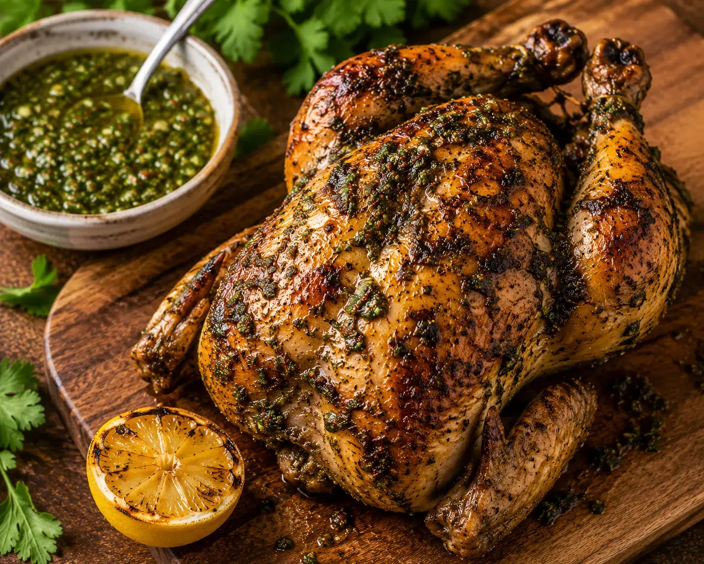 Classic Roasted Chimichurri Whole Chicken