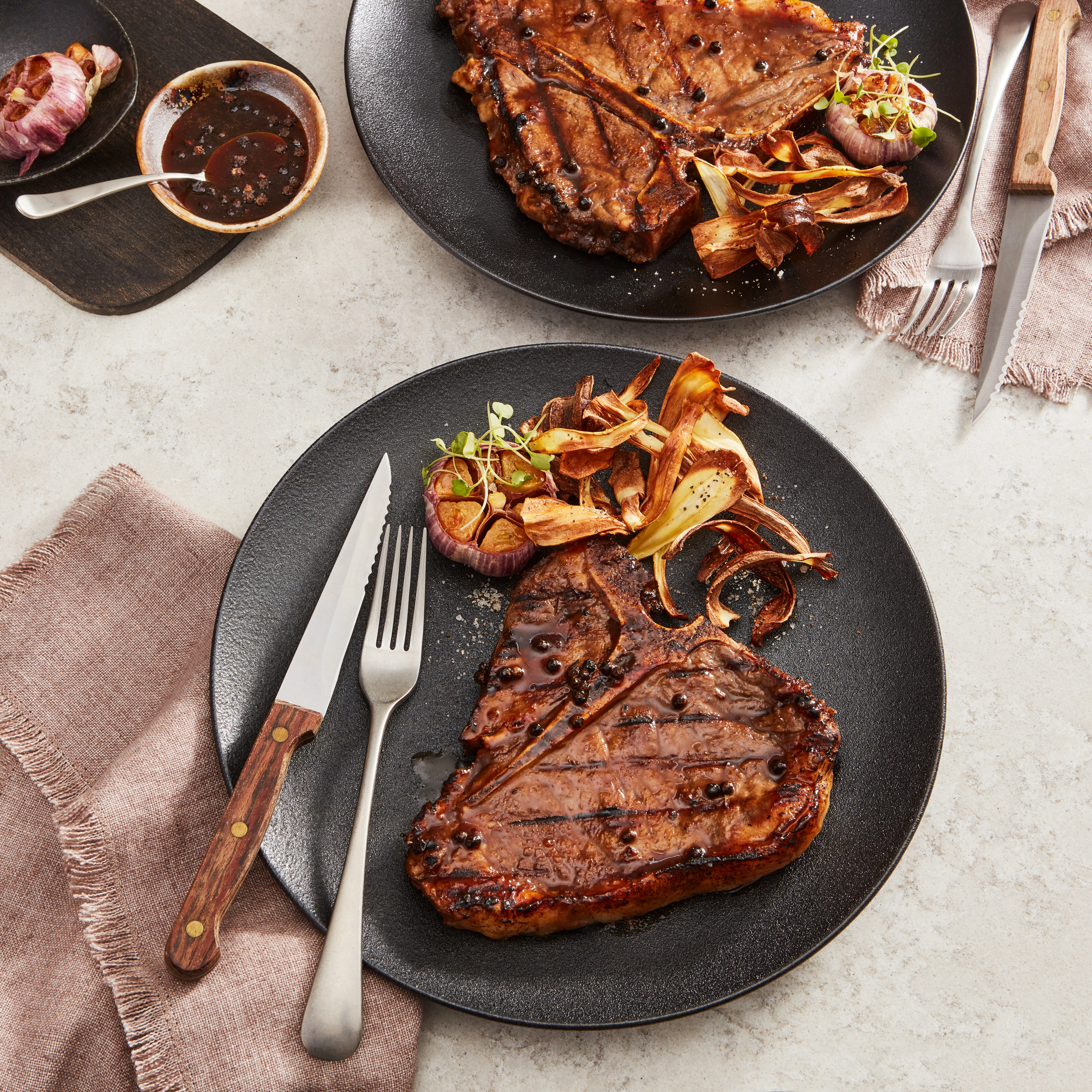 WFC 8239 Bison Steak TBone Lifestyle 1x1 