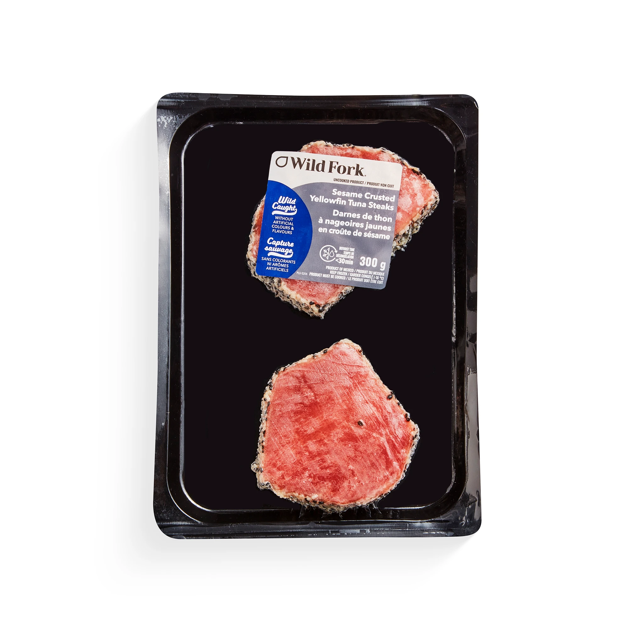 WFC 5204 Seafood Salmon Pink SesameCrusted Steaks PD