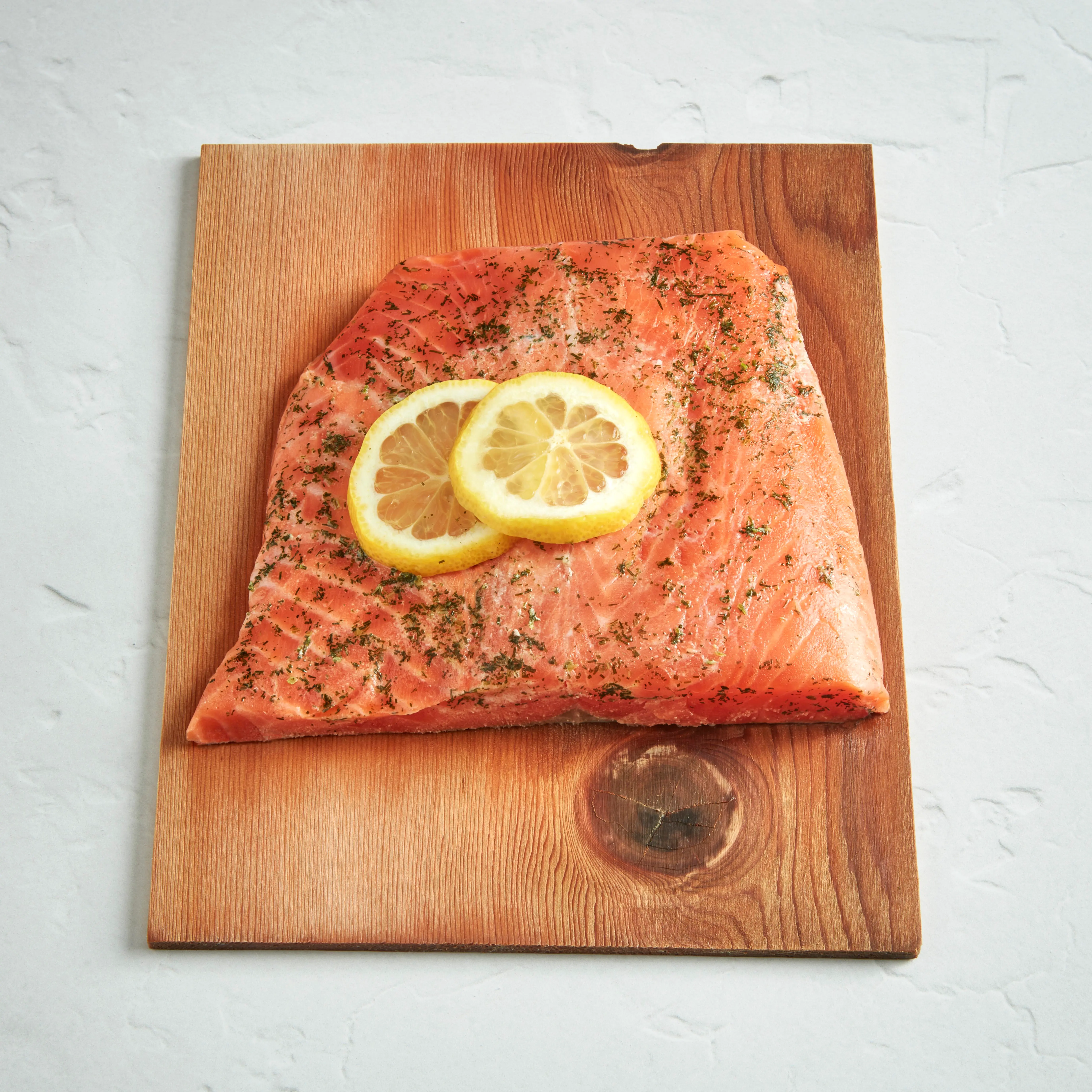 WFC 5160 NB Seafood Salmon CedarPlanked LemonDill Raw