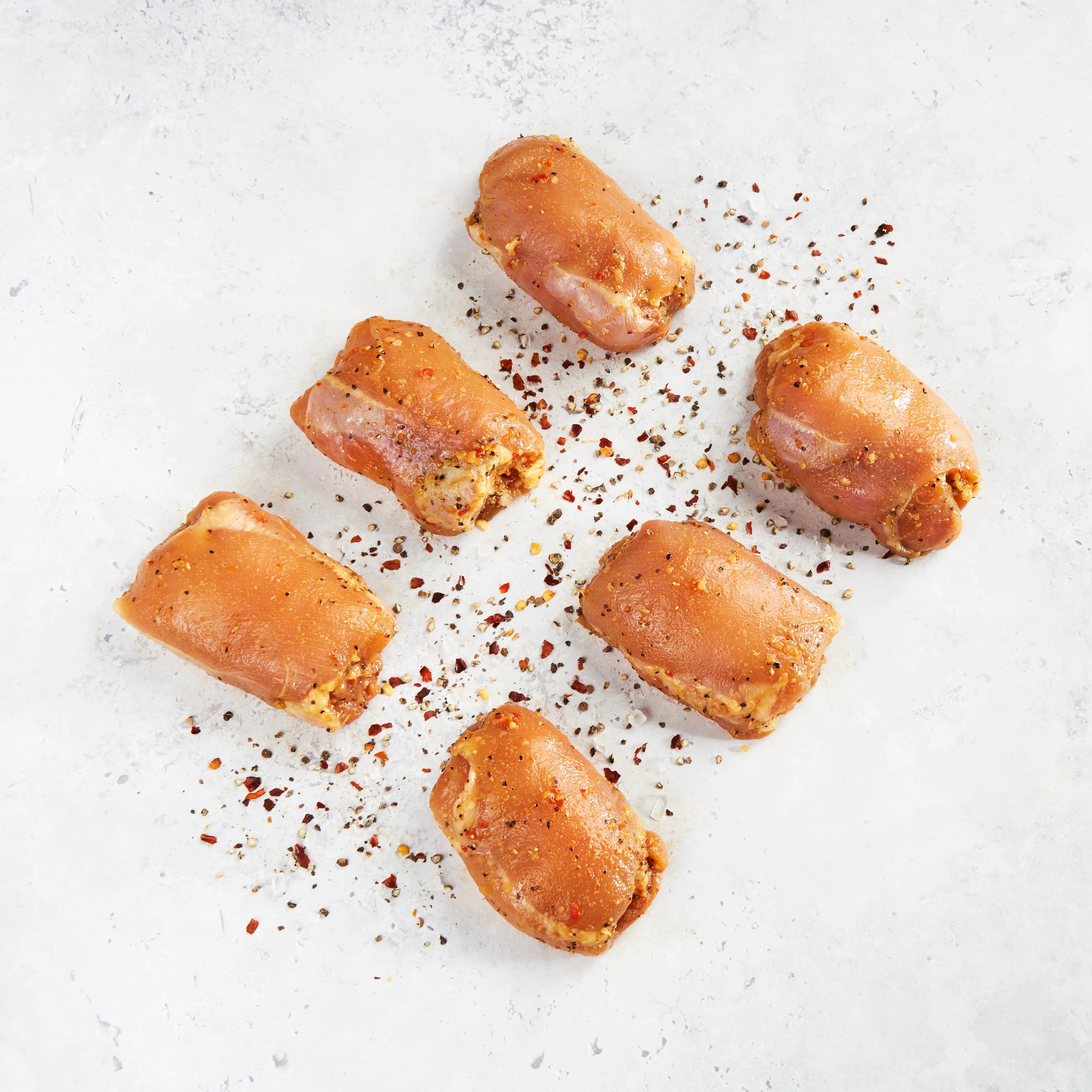 WFC 7042 7501 Chicken Thighs Teriyaki Raw 7105