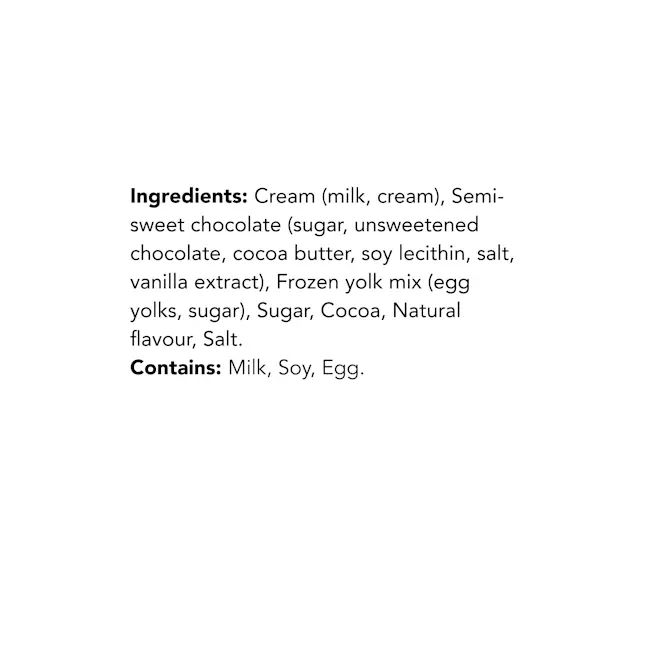 WFC 3808 NB ValueAdd ChocolatePotdeCreme Ingredients