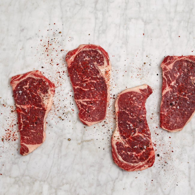 1150 WF Raw USDA Choice Beef Thin Ribeye Steak Beef