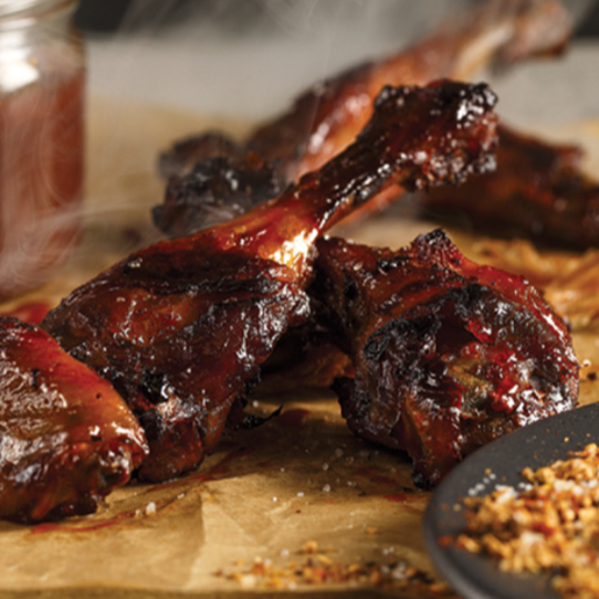 RAW Duck Wings, Mem BBQ 550g - Brome Lake