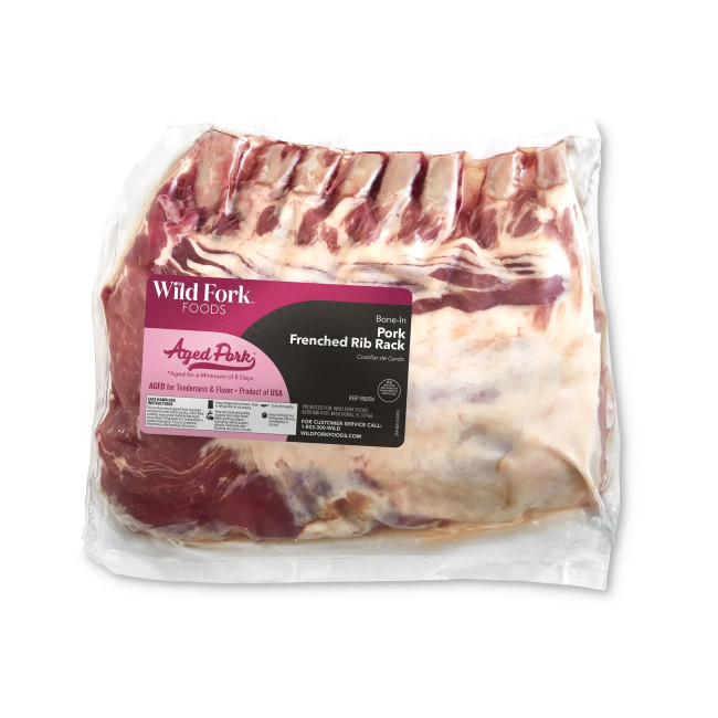 3114 WF PACKAGED Frenched Pork Rib Rack Pork