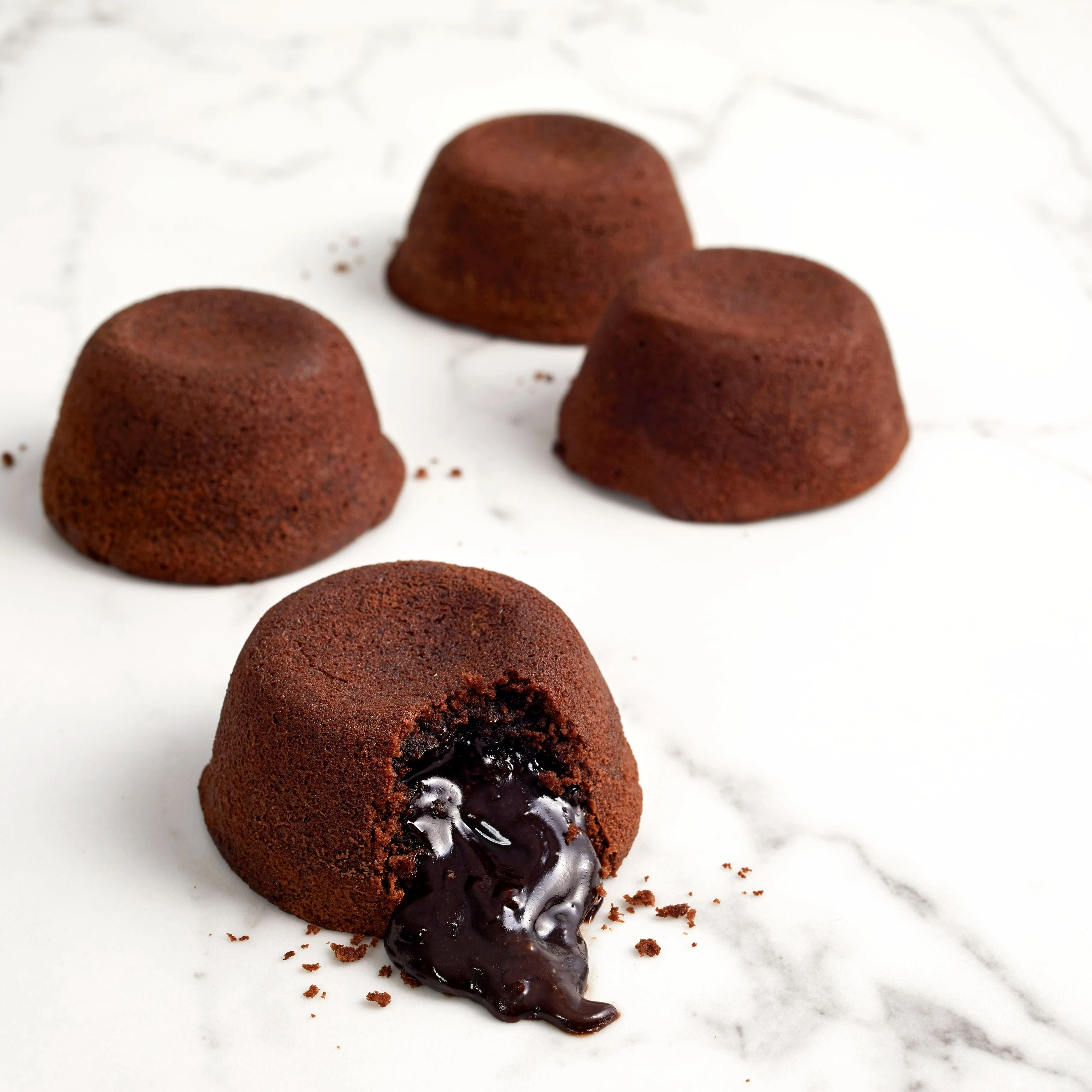 7038 WF Raw Chocolate Lava Cake Breads, Appetizers & Desserts