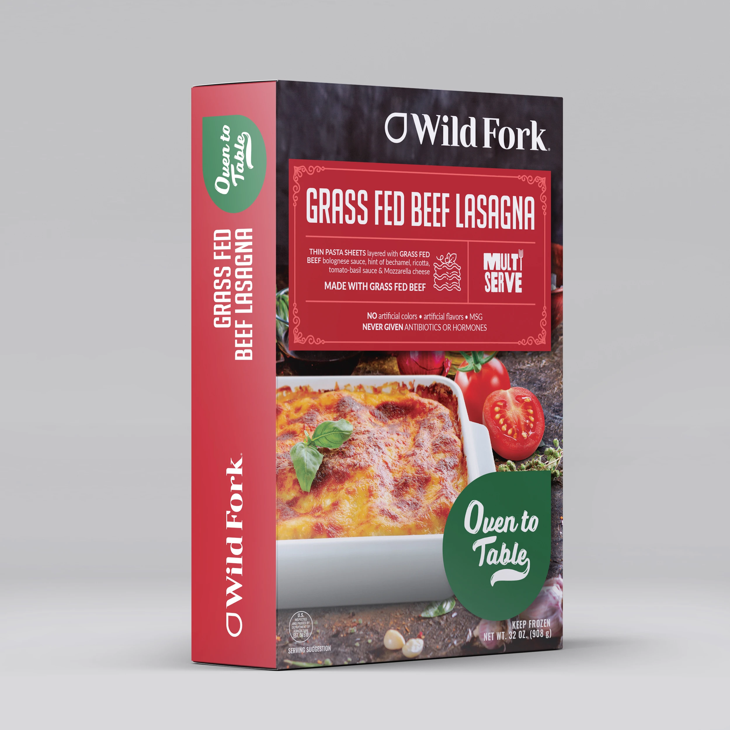 8100 WF PACKAGED GrassFedBeefLasagna READYMEALS