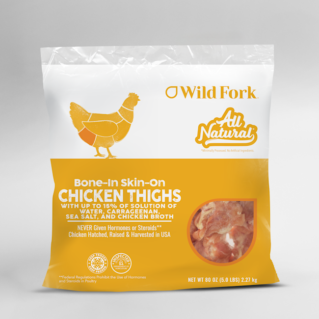 ARTWORK Chicken BISO Thighs All Nat. 5lbs