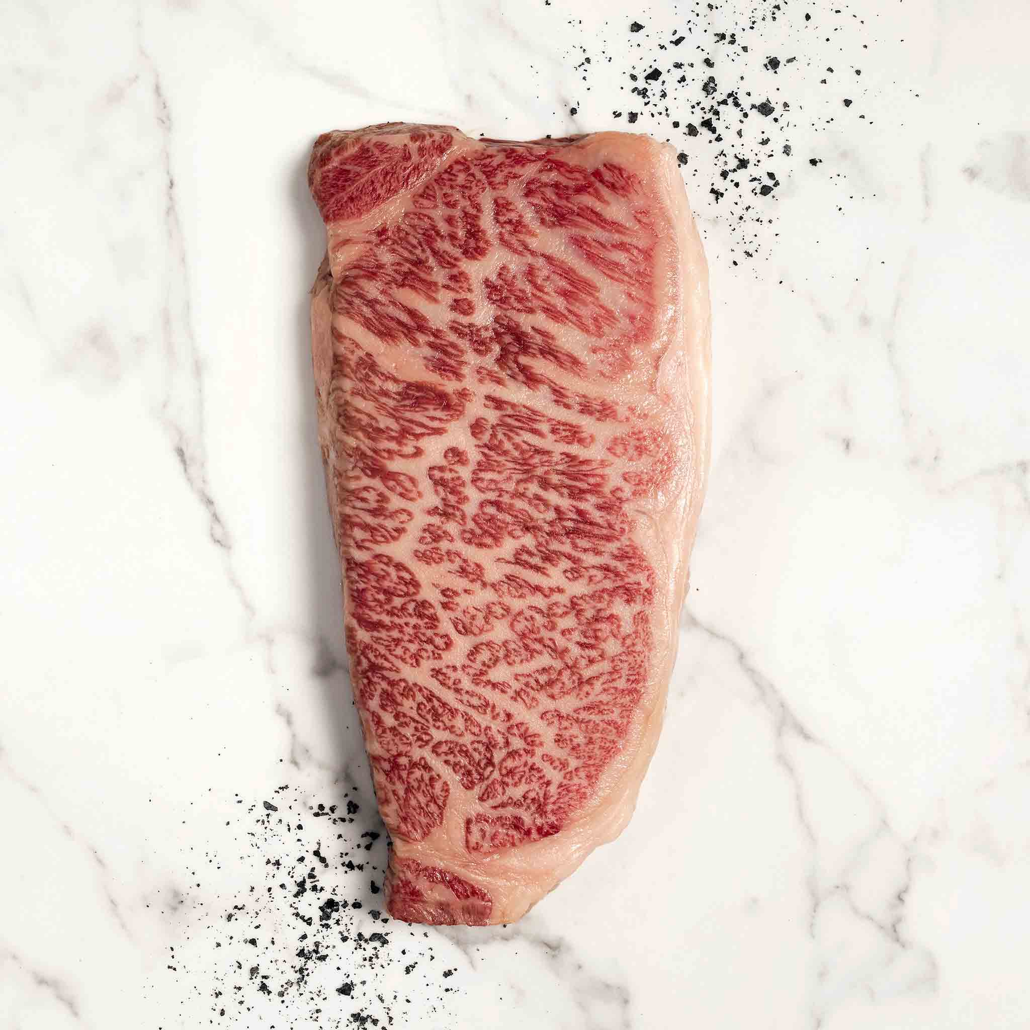 1860 WF Raw A5 Wagyu Beef NY Strip Steak Beef