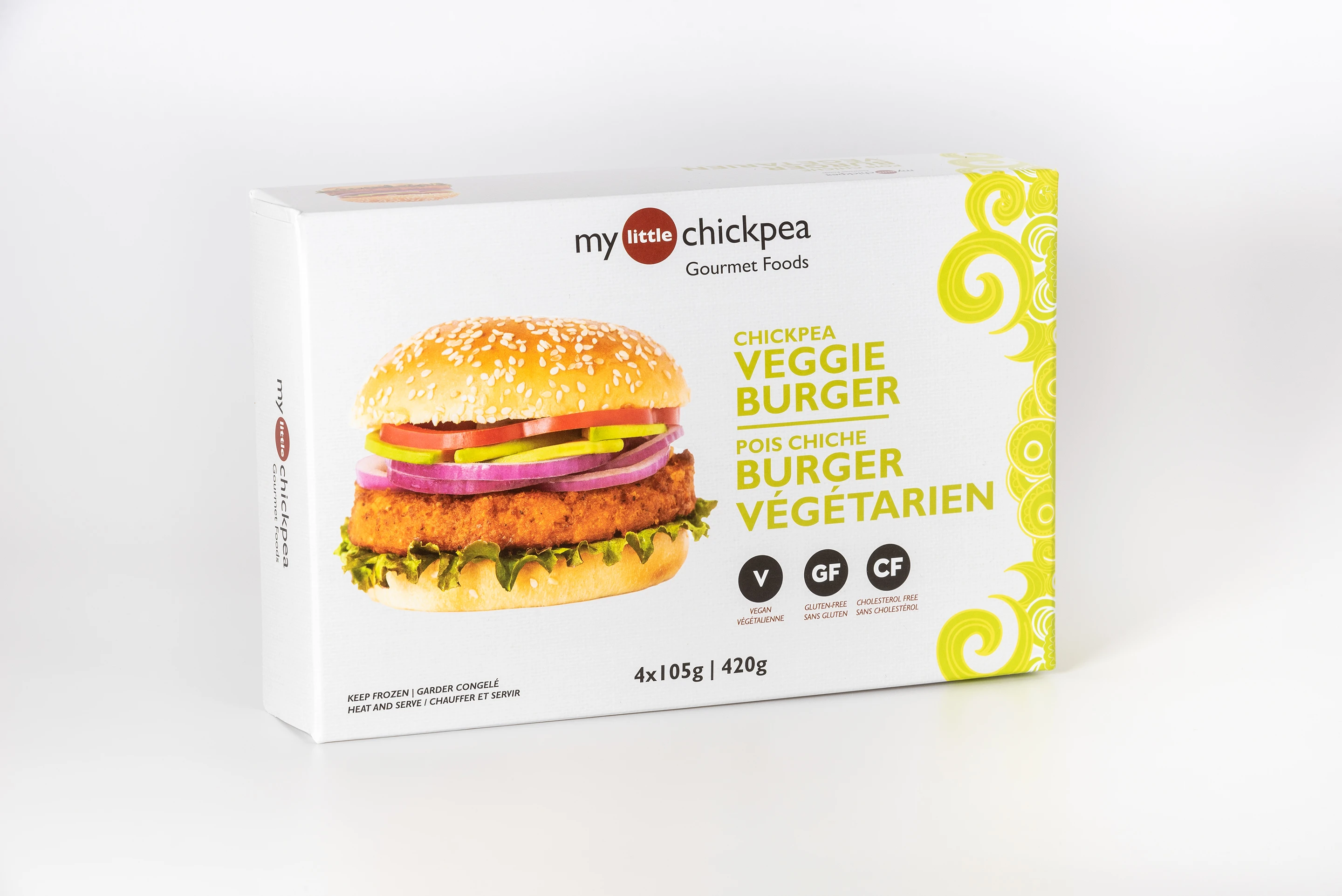 WFC 9015 NB Grinds ChickpeaVeggieBurger Product
