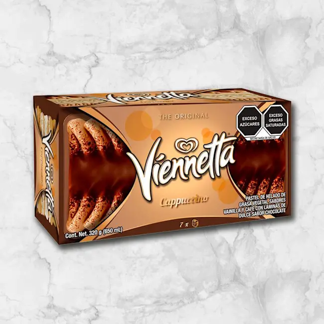 82013 WFMex Packaged VIENNETTA CAPPUCCINO 320g Postres