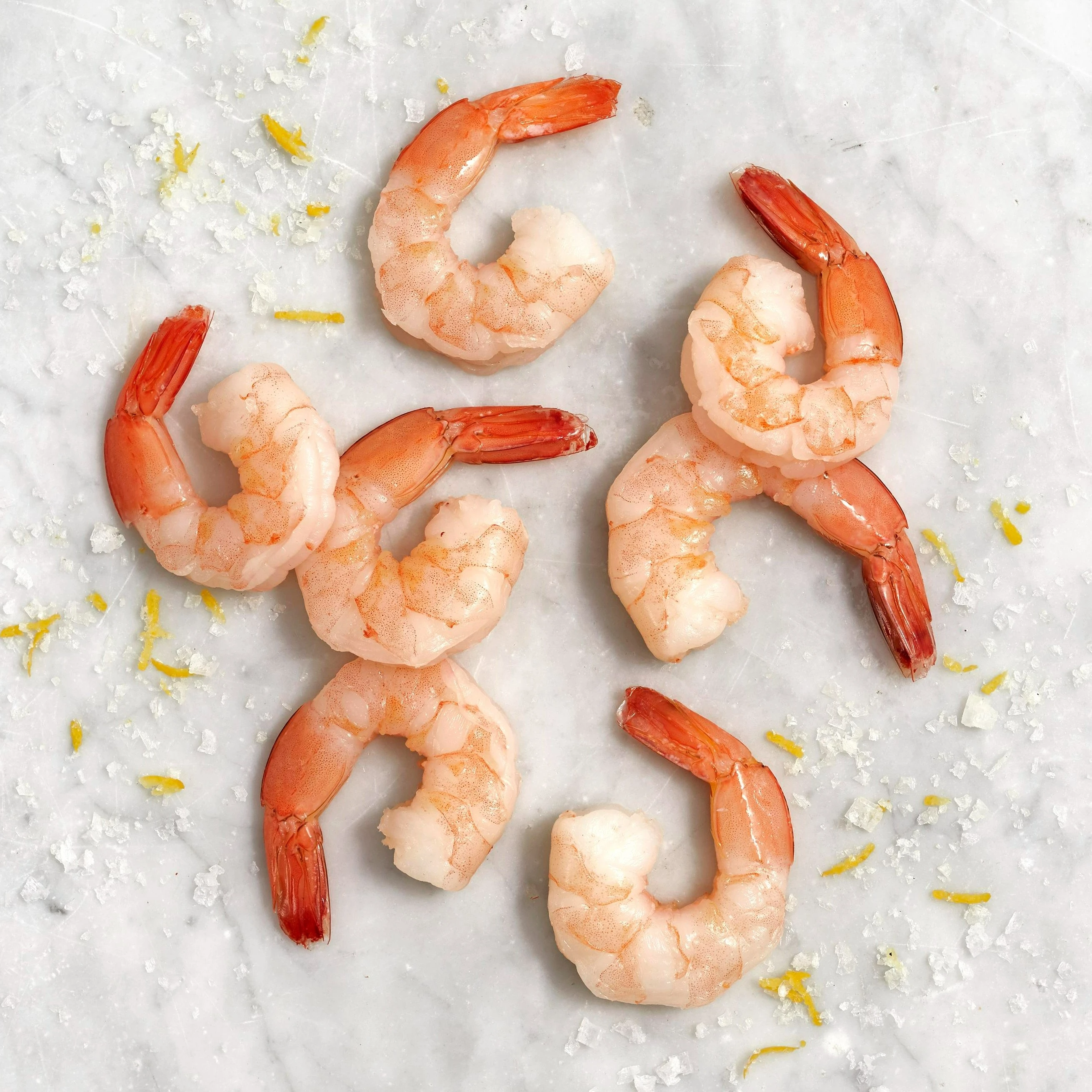 6015 WF Raw Fully Cooked Peeled & Deveined Jumbo Shrimp Tail On Seafood