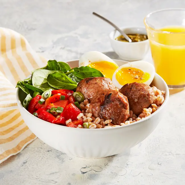 WFC 9071 Grinds Sausage Turkey Cranberry Breakfast LS