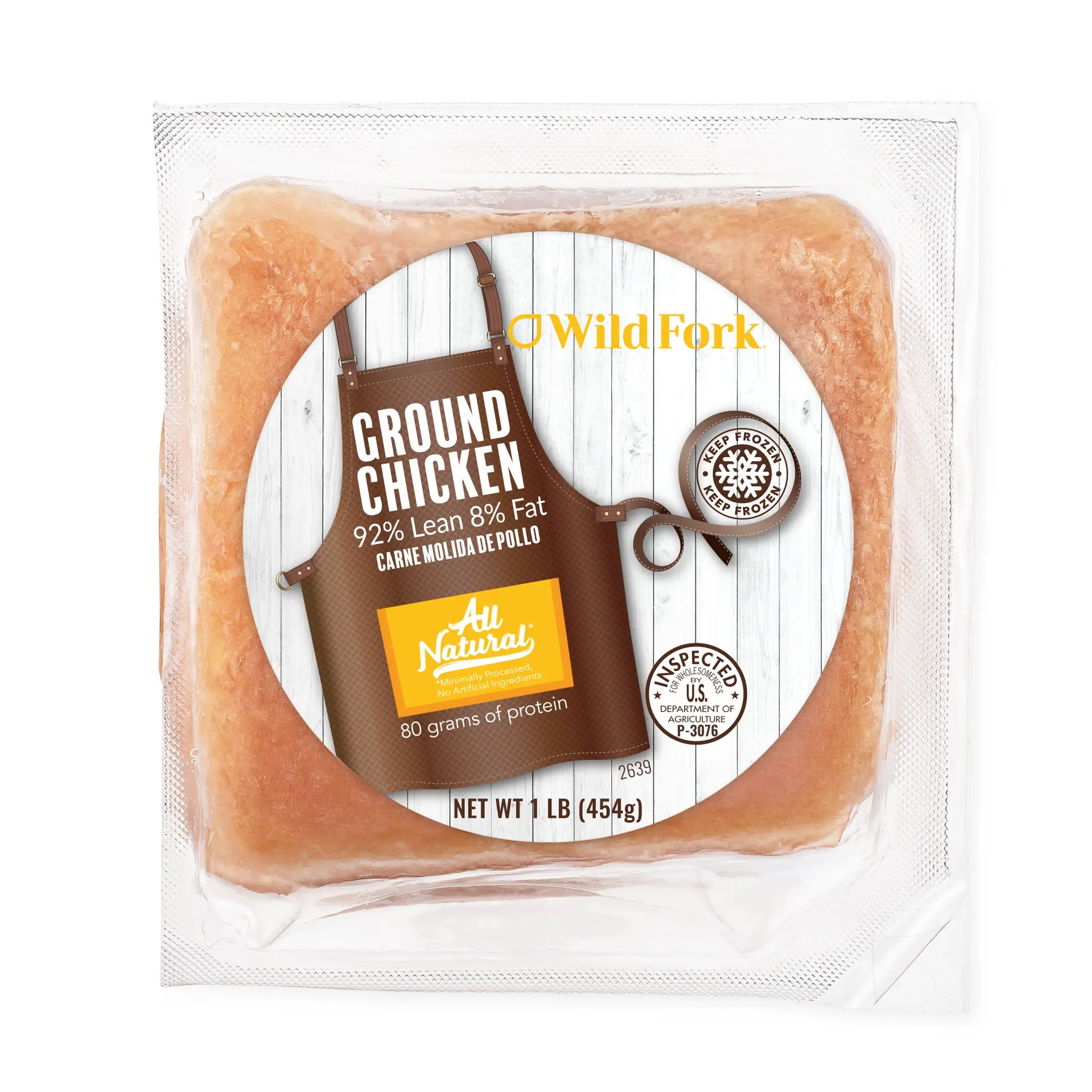 2639 PACKAGE Ground Chicken 92% 1lb lifestyle