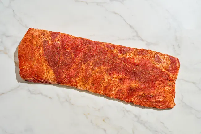 3536 Whiskey Back Pepper St. Louis Ribs Raw