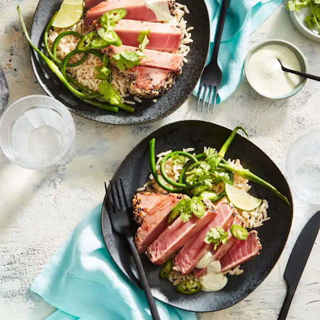 WFC 5204 Seafood SesameCrustedYellowfinTunaSteak LS