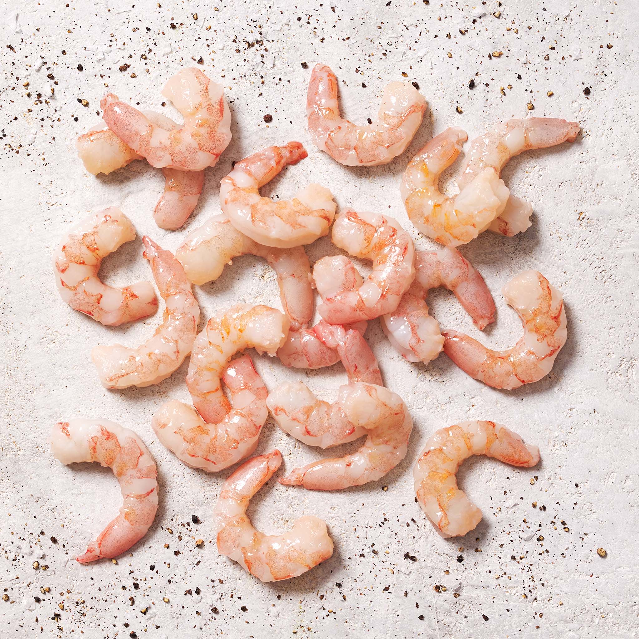 6151 WF Raw Texas Gulf Brown Extra Large Shrimp Seafood