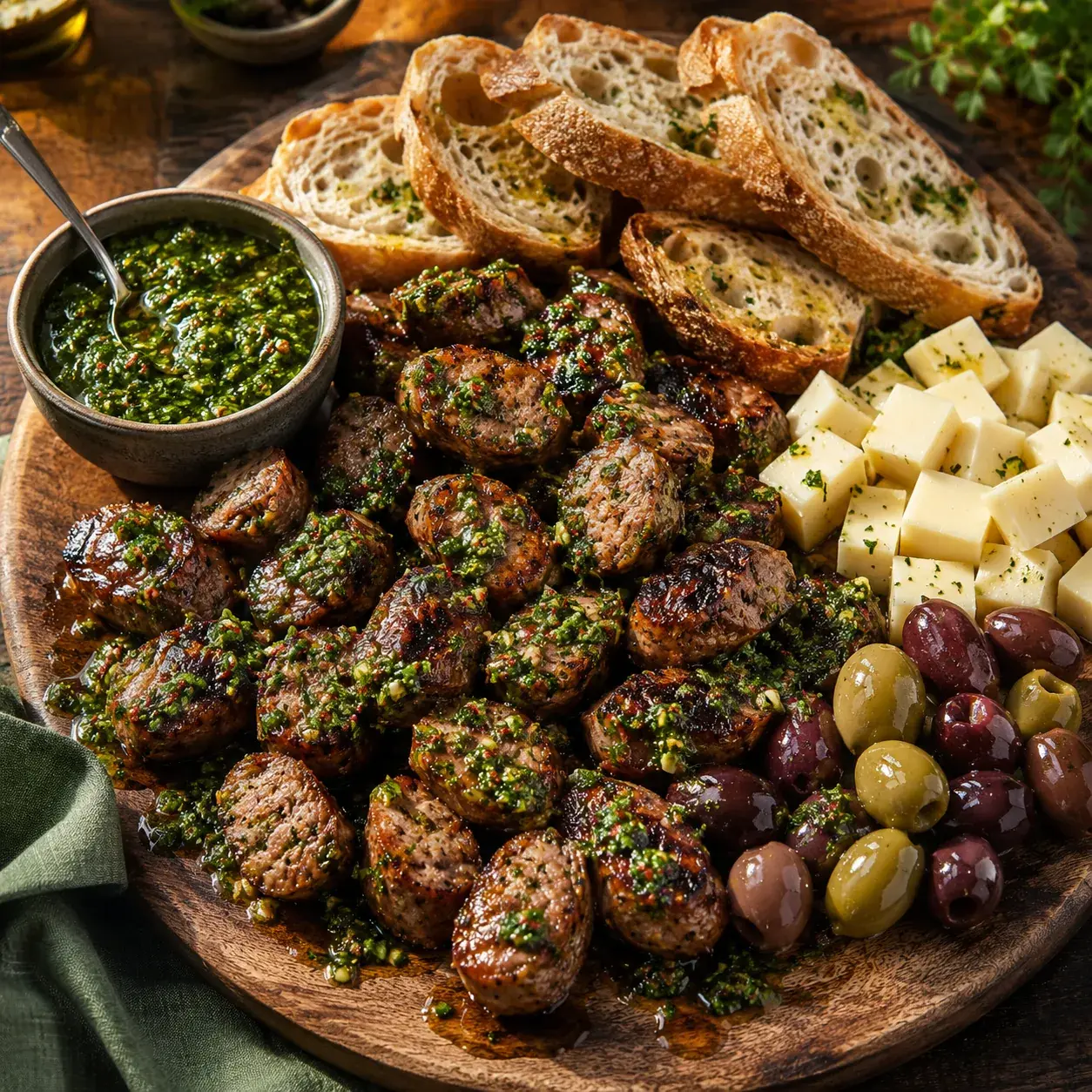 Chimichurri Bombón Sausage Board