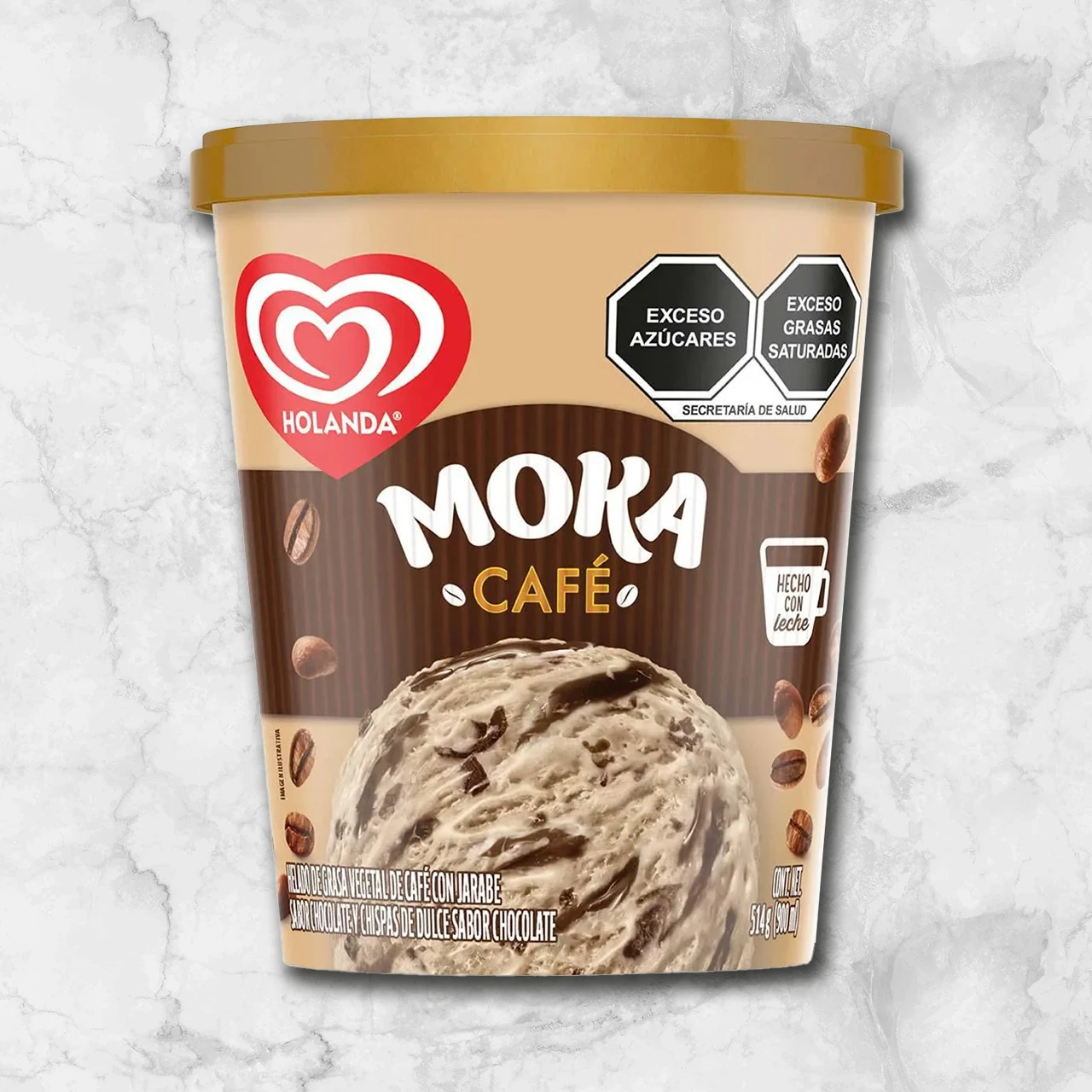 82195 WFMex Packaged HELADO MOKA 900ml Postres