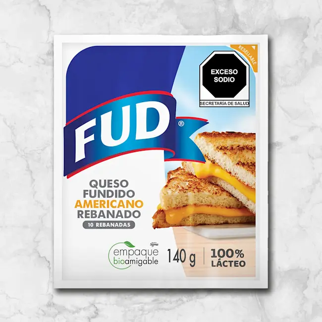 82413 WFMex Packaged QUESO AMERICANO FUD 140g Acompañamientos