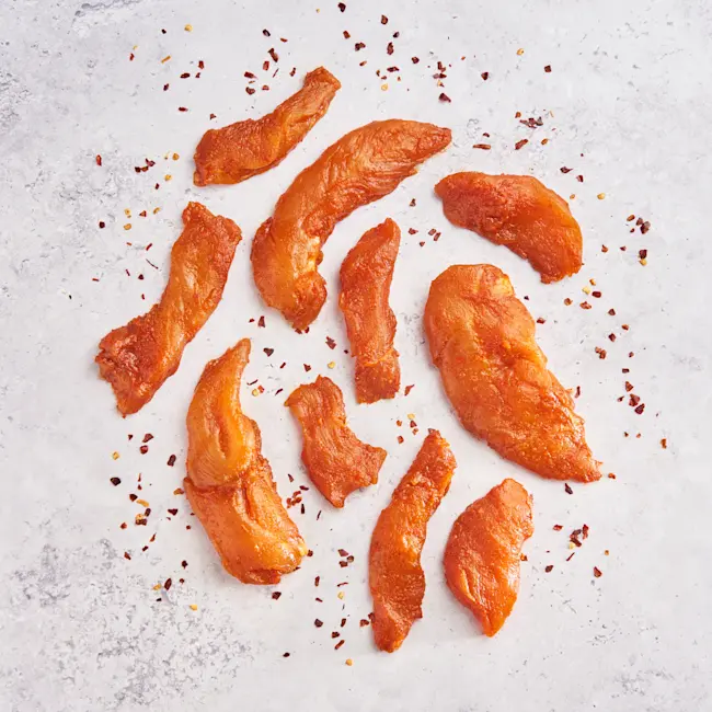 WFC 7028 7095 Chicken BreastStrips SweetSmoky RAW