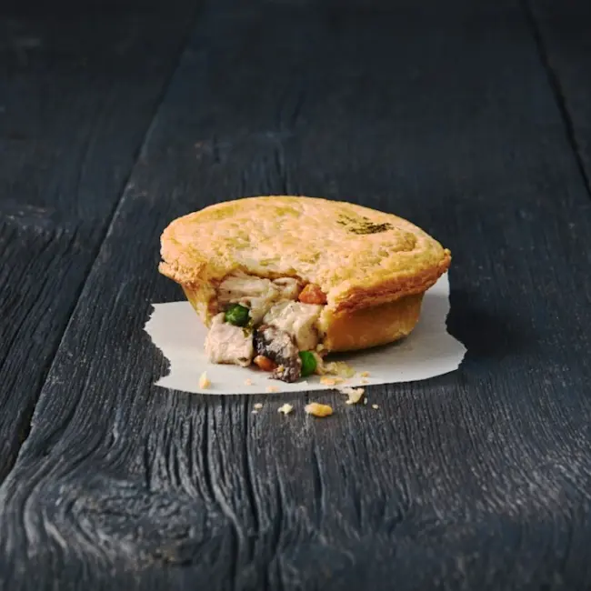 Chicken Mushroom Pot Pie RAW