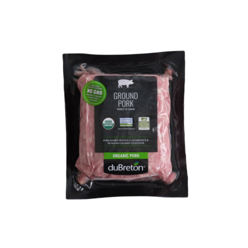 3535 PACKAGE Organic Ground Pork 