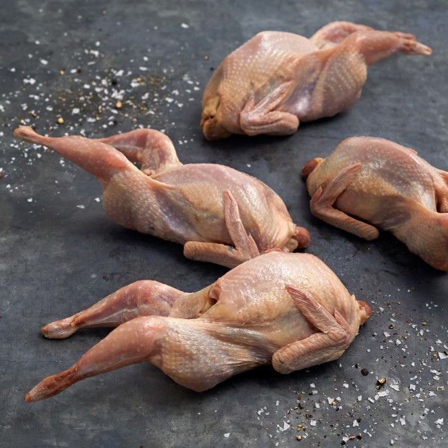 4422 WF Raw Whole Quails Specialty Meats