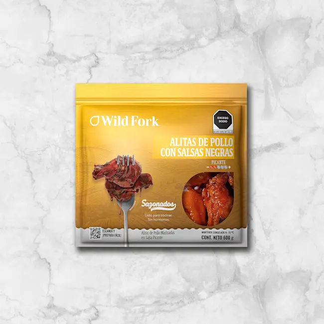 Alitas de Pollo Salsas Negras - 2