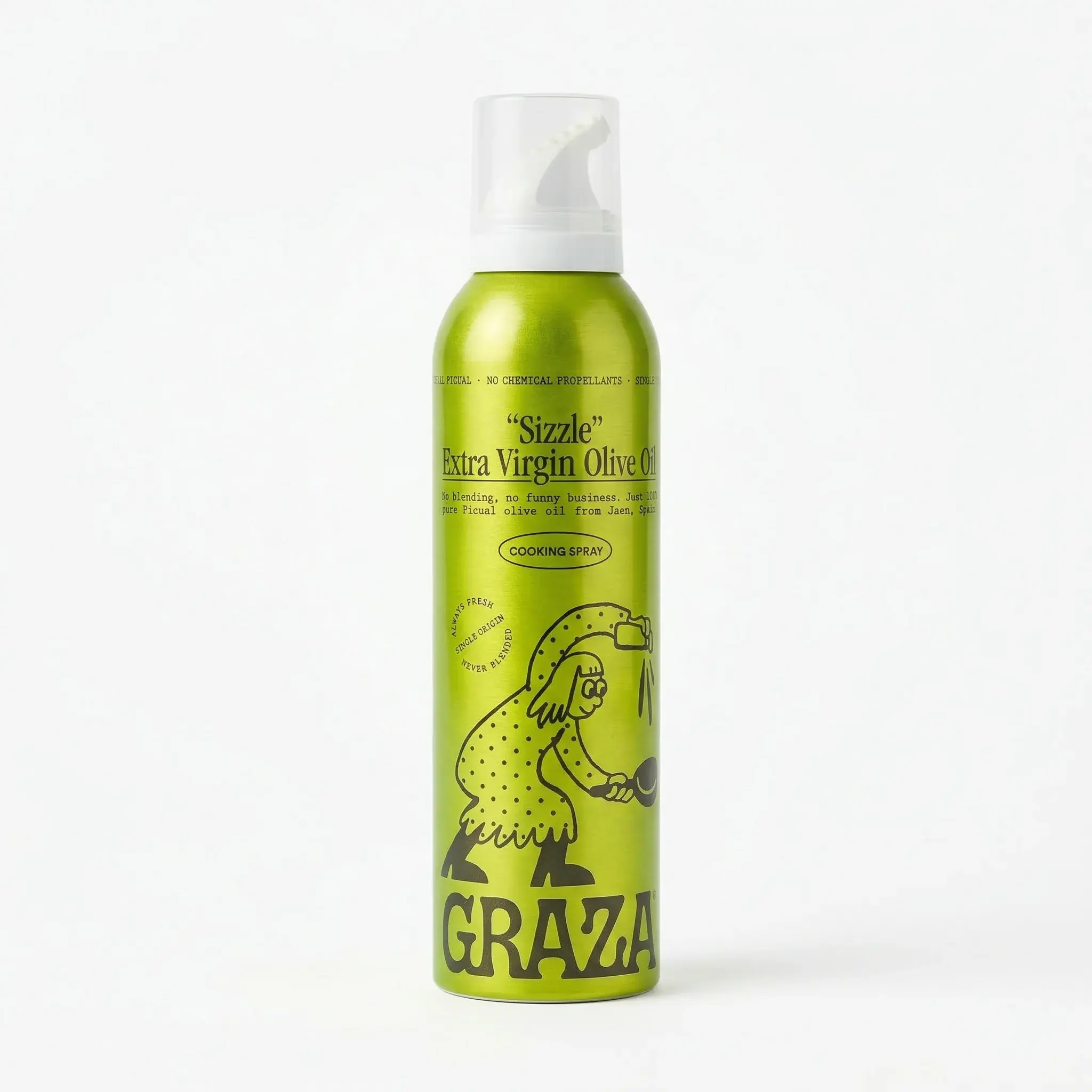 9738 - Graza Oil Olive Sizzle Ext Vrgn 750ml - FRONT