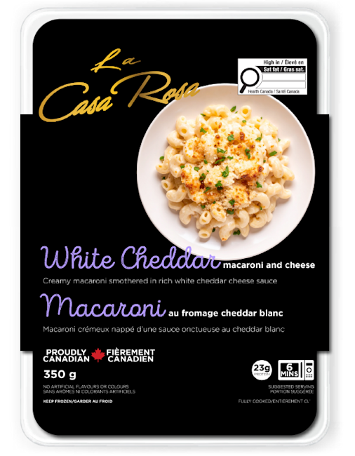 White Cheddar Mac & Cheese 350g - LCR