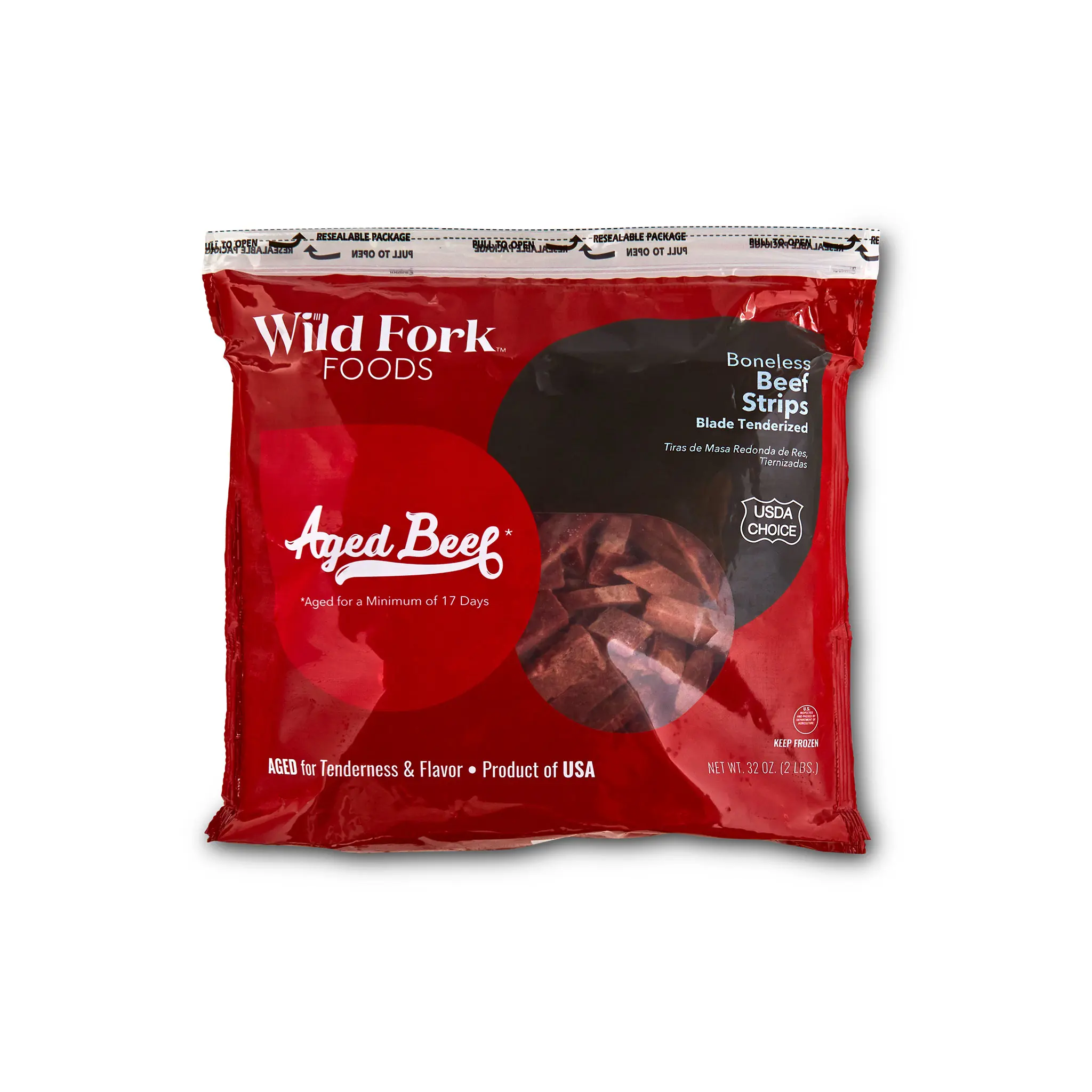 1153 WF PACKAGED Beef Strips Beef