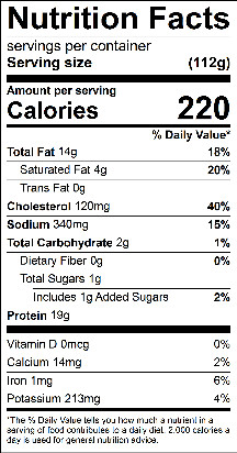 4509 WF NFT buffalo wings 2 5lbs iqf