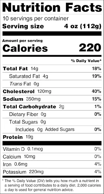 4509 WF NFT buffalo wings 2 5lbs iqf