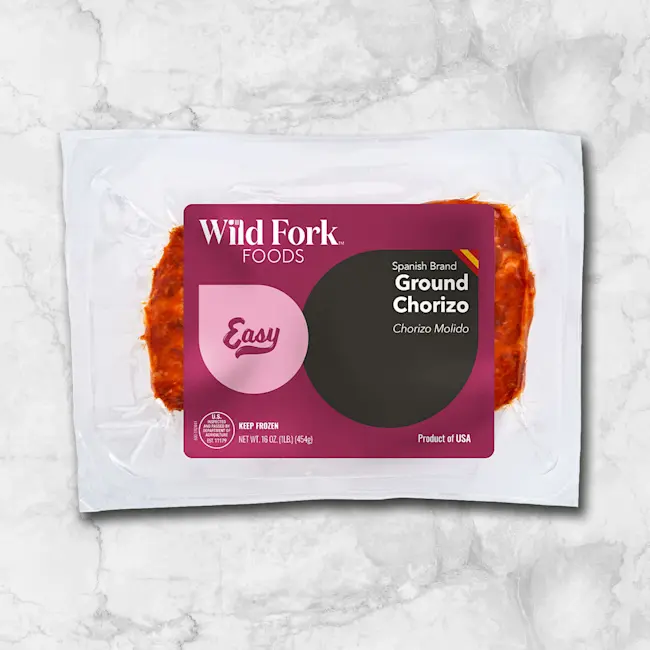 82177 WFMex Packaged CHORIZO DE CERDO DESMENUZADO WF 454g Cerdo