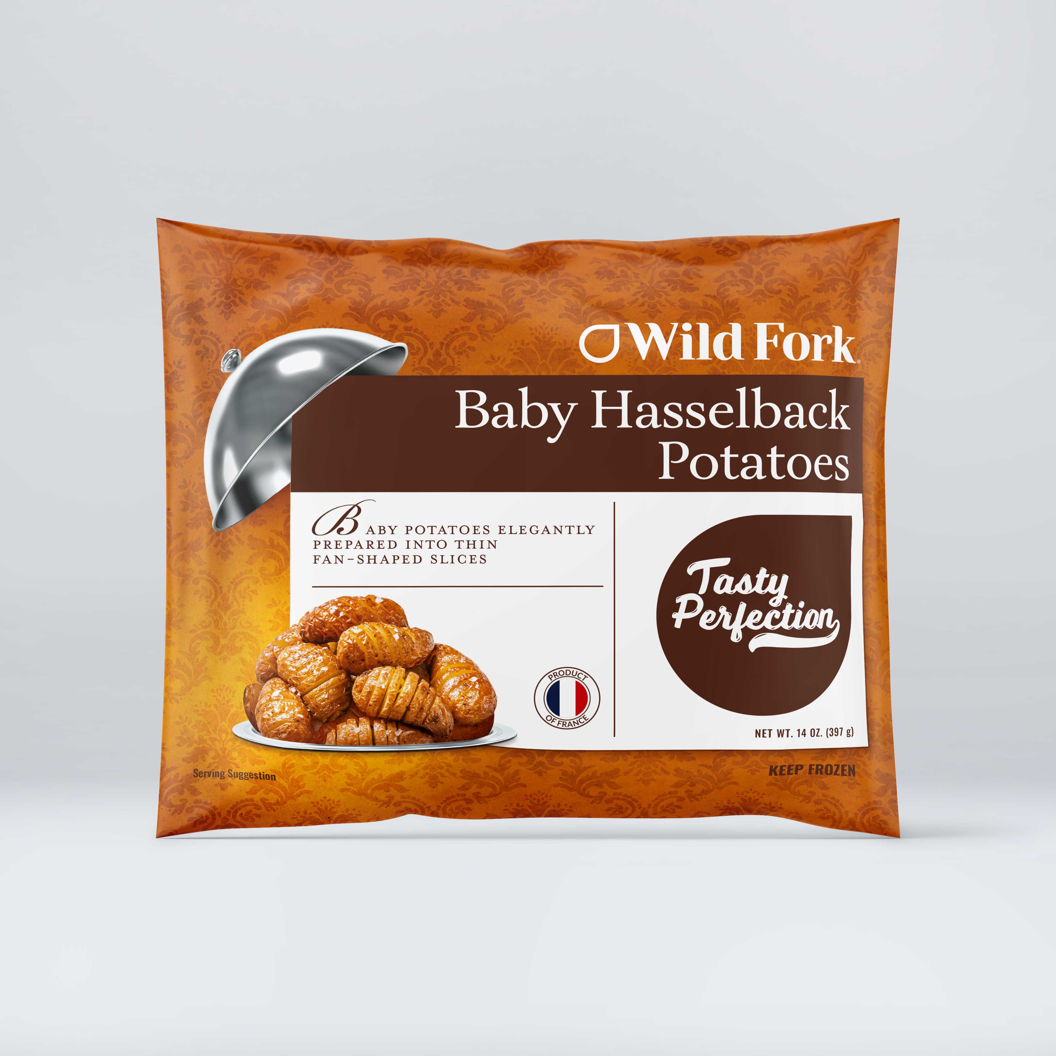 Baby Hasselback Potatoes 14oz FW | Wild Fork Foods