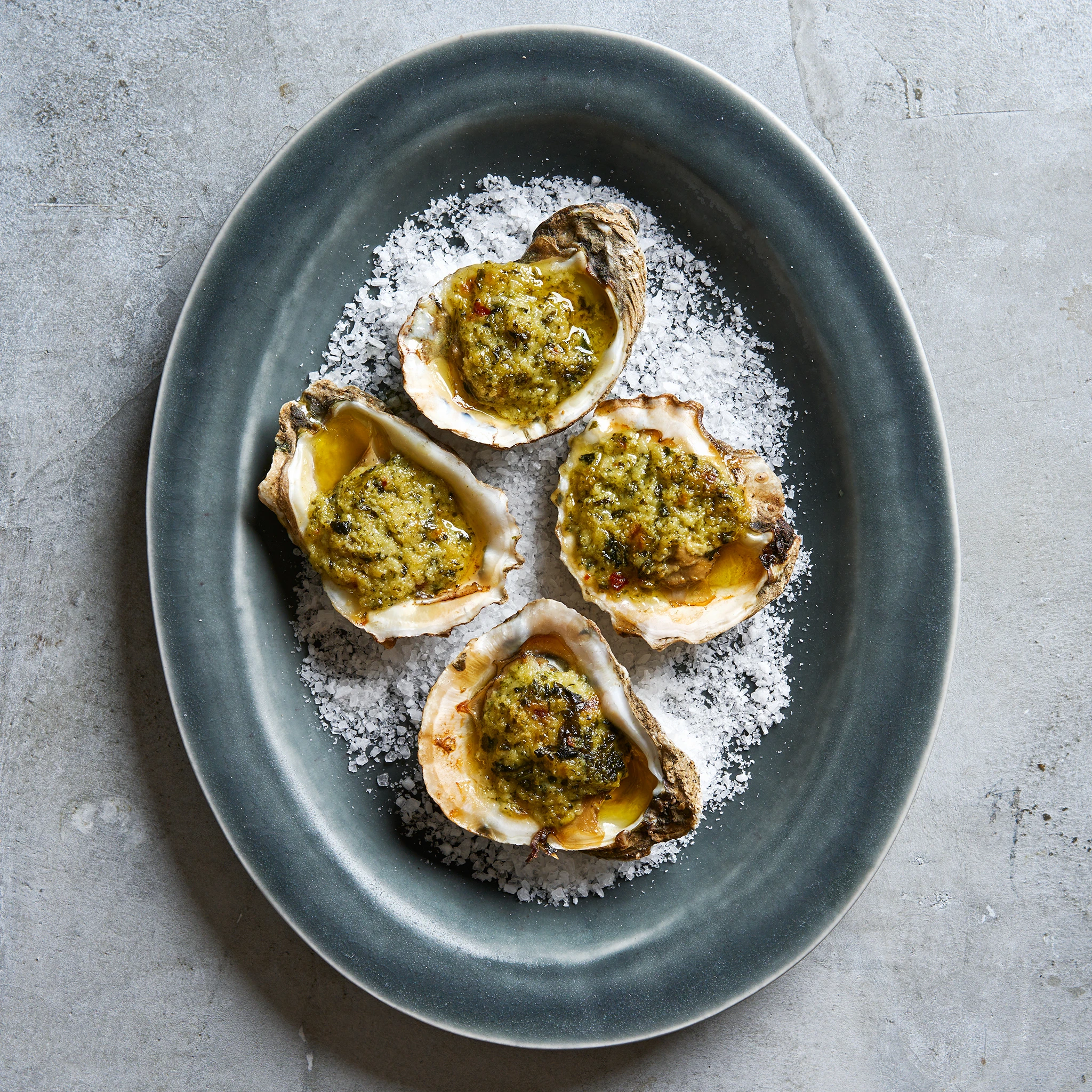 Oysters Rockefeller