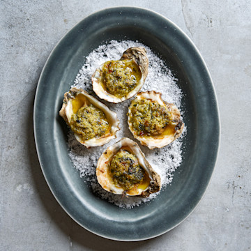 Oysters Rockefeller