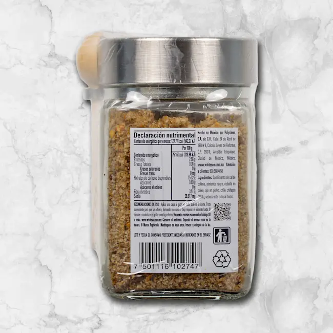 82340 WFMex PackagedBack SAZONADOR CHILTEPIN AHUMADO 170G Secos
