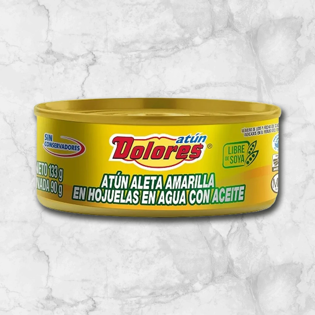 82074 WFMex PAckaged ATÚN DOLORES EN ACEITE Secos