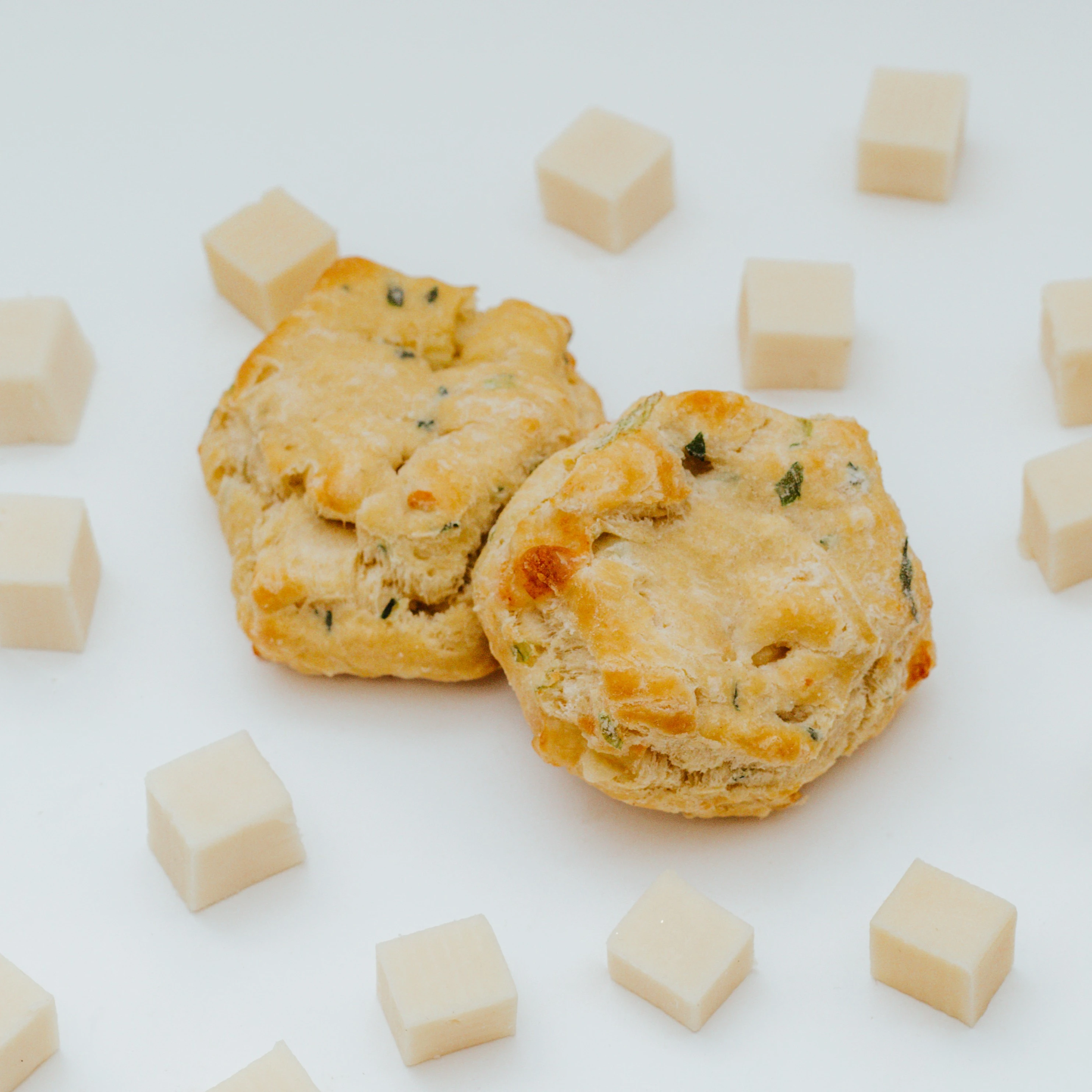 8309 RAW Cheddar Butter Scones with Green Onions