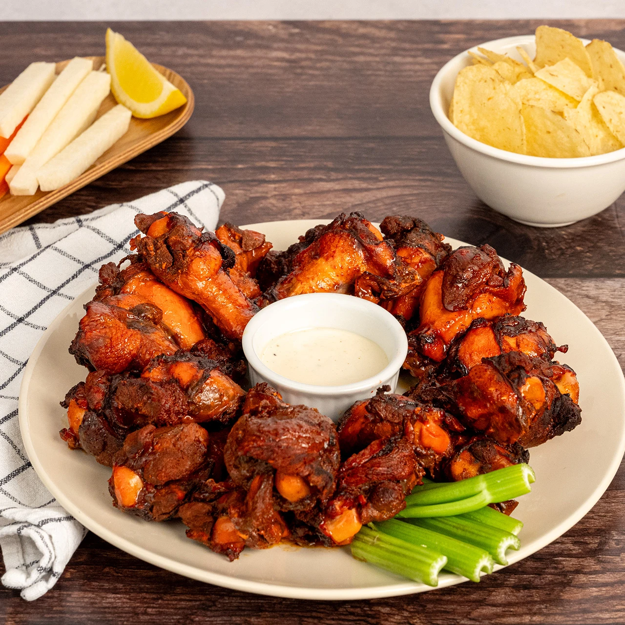 Alitas de Pollo Salsas Negras - 3