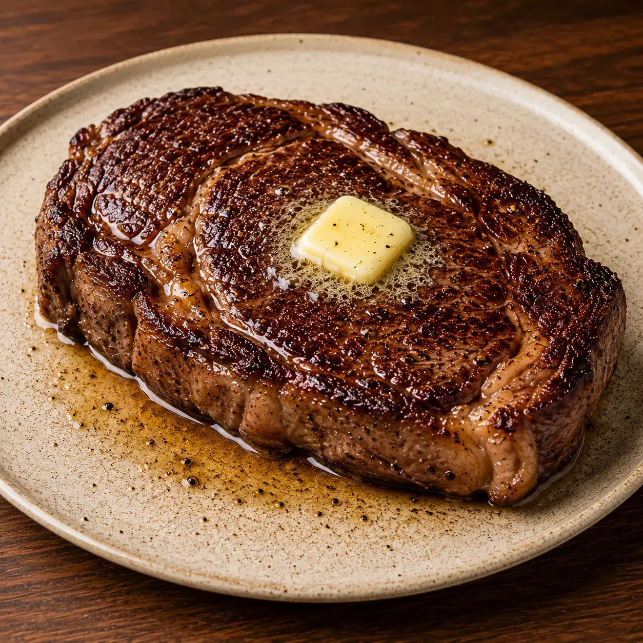 How to Cook a USDA Choice Grass Fed Beef Ribeye Steak from Frozen