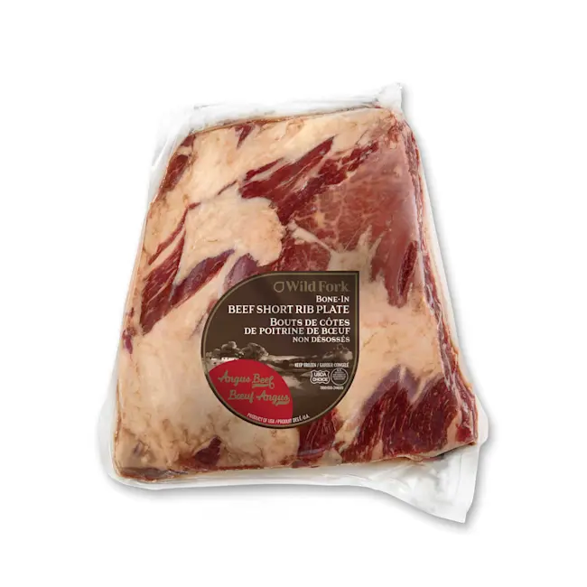 WFC 7800 Beef Choice Angus Short Rib Plate Product