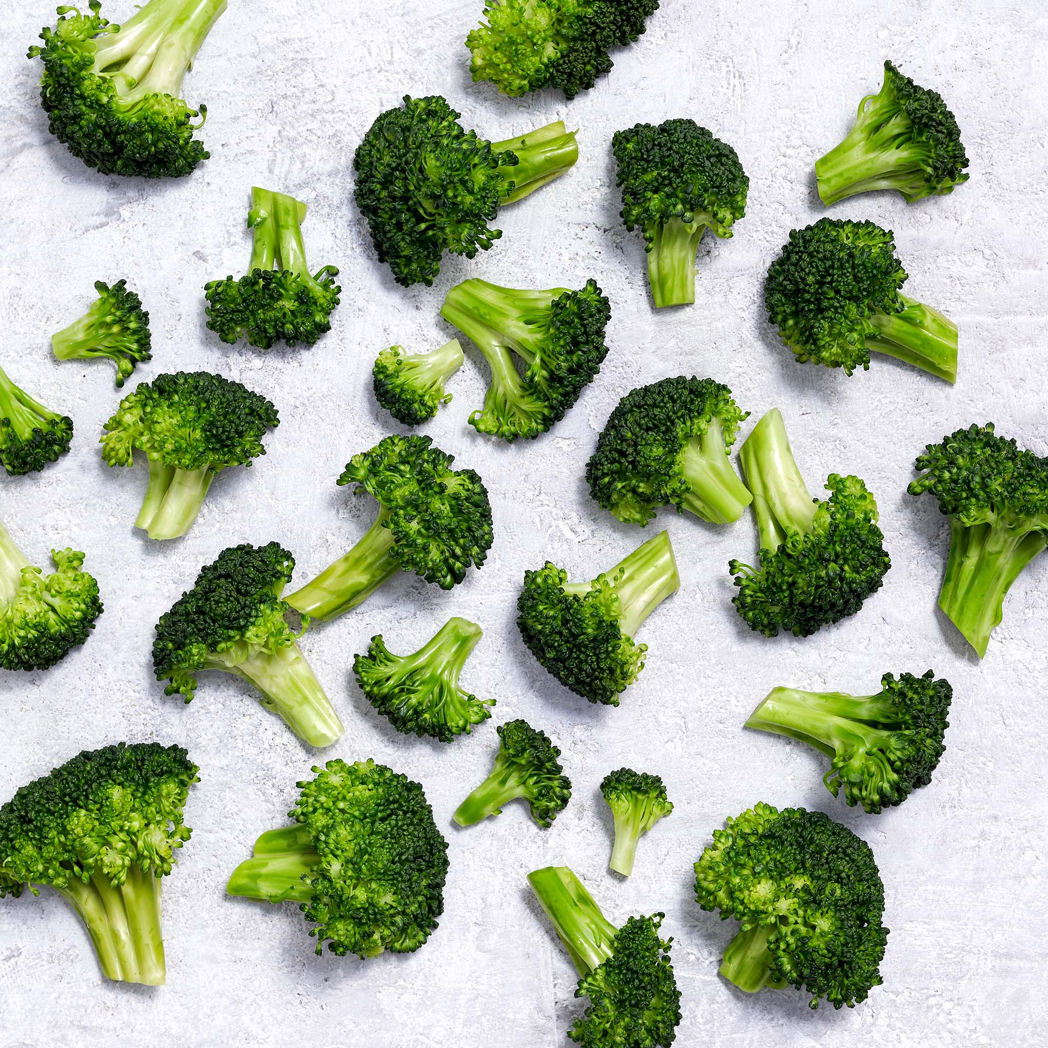 7003 WF Raw Broccoli Florets - Flav R Pac Fruits and Vegetables