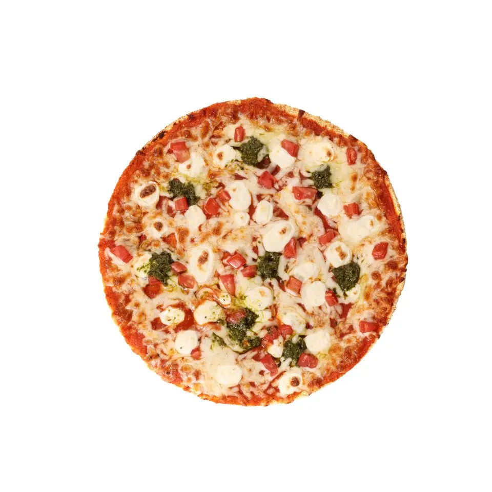 8273 COOKED Margherita Gluten Free Pizza - Yukan